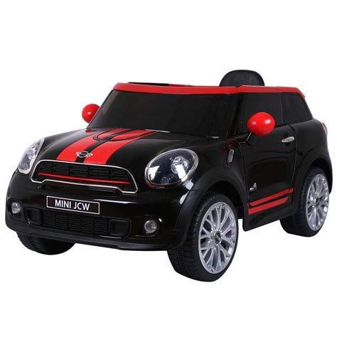 Mini Cooper Inspired 12V Electric Kids Ride-On Car with Remote Control ...