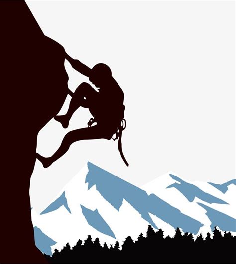 Mountain Climbers, Mountain Vector, Hand, Avoid Big Picture PNG Transparent Clipart Image and ...