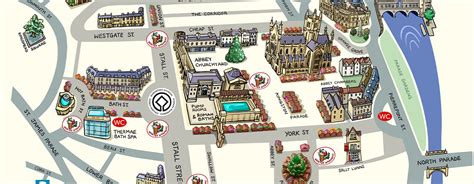 Market Map | Bath Christmas Market