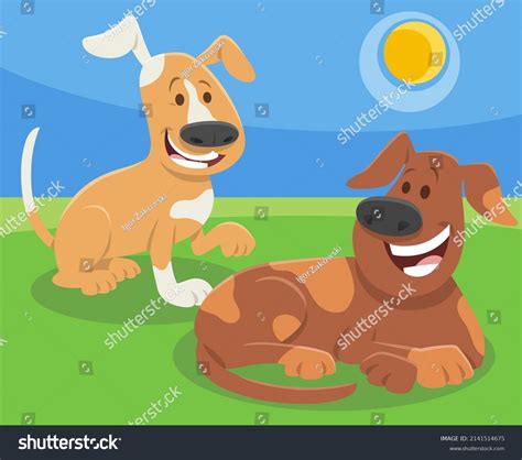 8603 imágenes de Two dogs cartoon - Imágenes, fotos y vectores de stock | Shutterstock