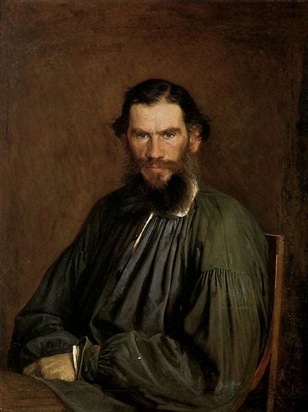 Portrait of Leo Tolstoy, 1873 - Ivan Kramskoy - WikiArt.org