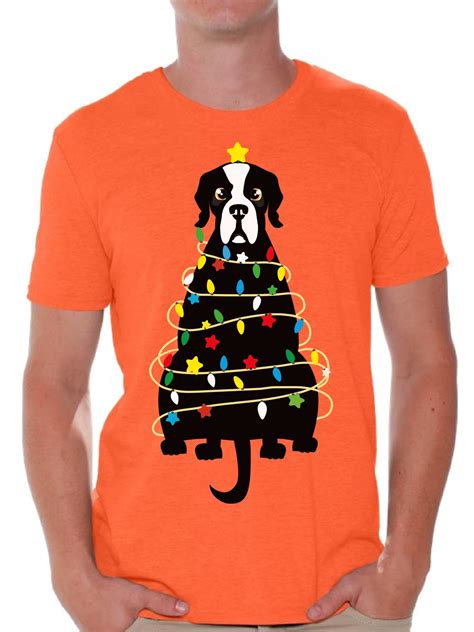 Awkward Styles Ugly Christmas Shirts for Men Xmas Cute Dog T-Shirt - Walmart.com