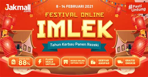 Promo Imlek 2021 - Diskon hingga 88% | Jakmall.com