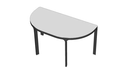 IKEA BEKANT half-round table | 3D Warehouse