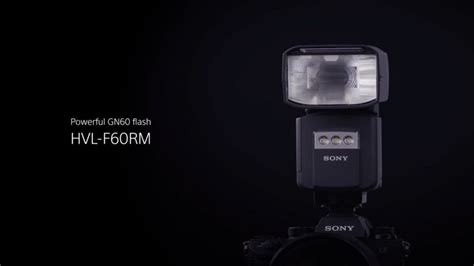 Sony Launches Flagship Wireless Flash For E-Mount | New Sony HVL-F60RM