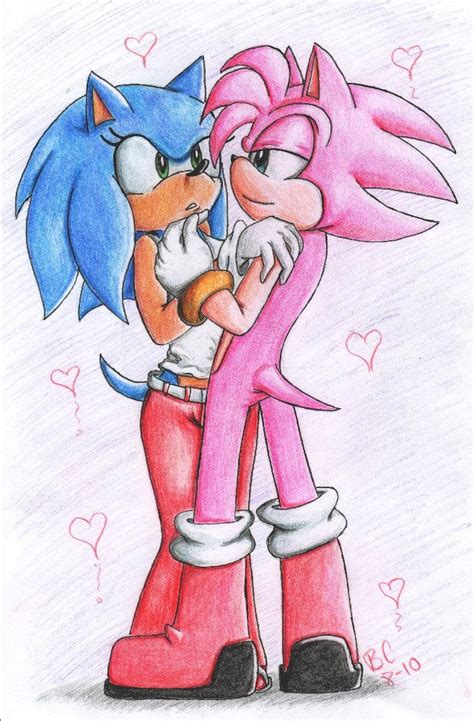 Sonamy :genderbend: by Mitzy-Chan on DeviantArt