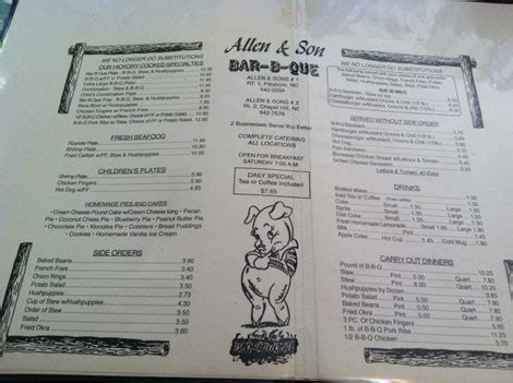 Truth Bbq Menu