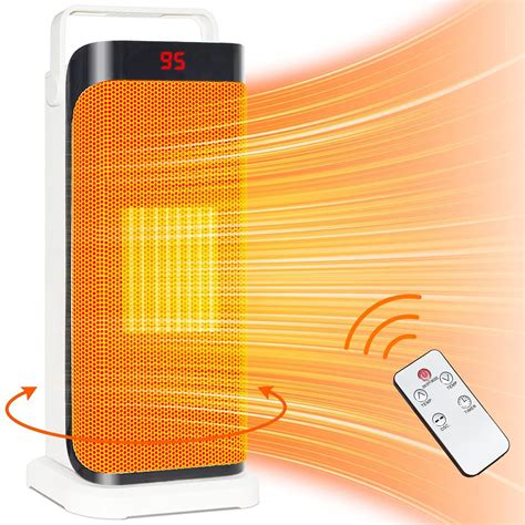 Buy Space Heater - Portable Electric Heater with Remote Control, Fast ...