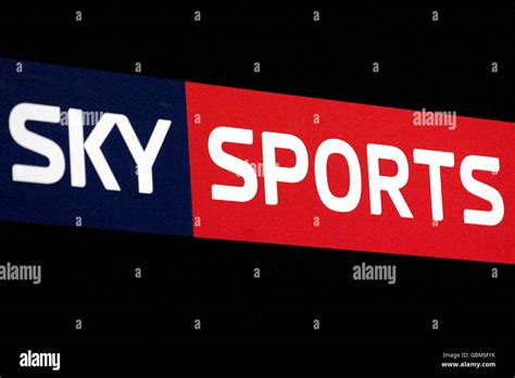 A general view of the sky sports logo hi-res stock photography and images - Alamy