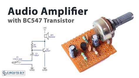 Simple Audio Amplifier Circuit Using Bc547 Circuit Diagram – NBKomputer