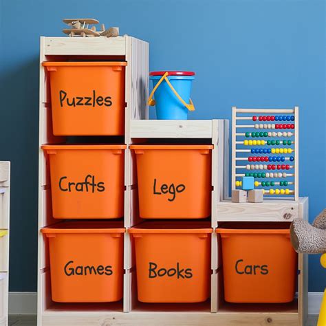 Toy Box Storage Labels | Toy Box Labels | Name it Labels UK