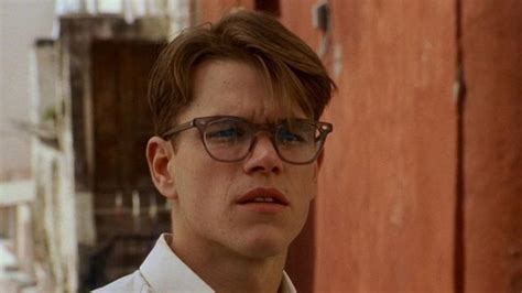 Glasses of view of Tom Ripley (Matt Damon) in The Talented Mr Ripley ...