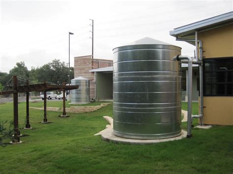 Galvanized Metal Cisterns and Tanks for Rainwater Storage