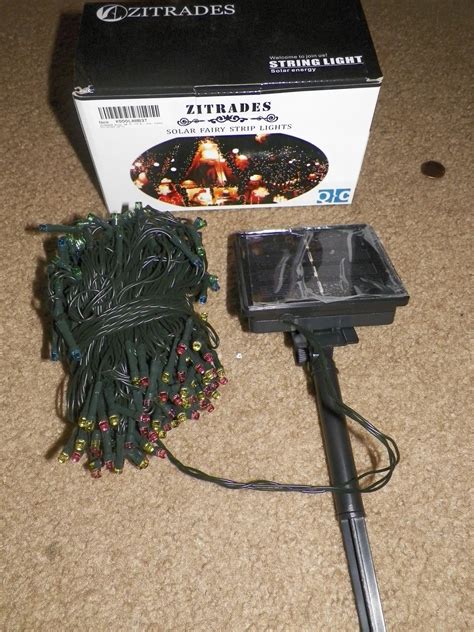mygreatfinds: Zitrades 200 LED Solar Fairy String Lights Review