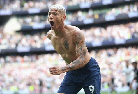 Video: Richarlison celebrates with pigeon dance only to see Spurs goal chalked off - Spurs Web ...