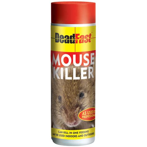 Deadfast Poisonous bait Mouse killer 250g | Departments | DIY at B&Q