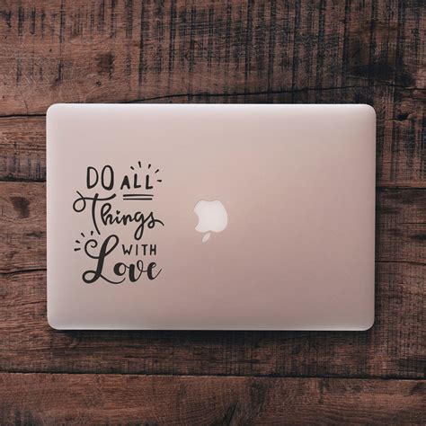 Laptop Stickers Quote Decals Motivational Sticker - Etsy