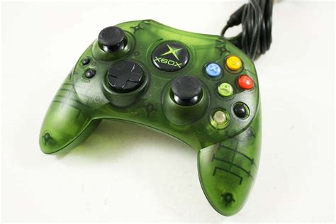 Used Original Microsoft Xbox Green Controller