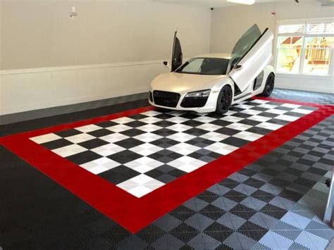 27 Awesome Garage Flooring Designs | Pavimenti