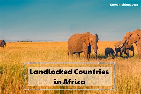 What Are the Landlocked Countries In Africa | KnowInsiders