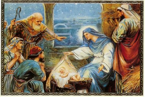 Vintage Christmas Cards of the Baby Jesus - Beliefnet