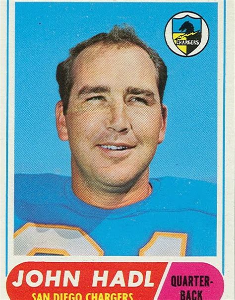 1968 Football Cards: San Diego Chargers