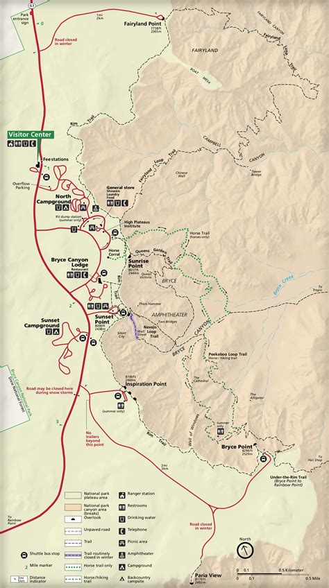 Bryce Canyon Maps | NPMaps.com - just free maps, period.