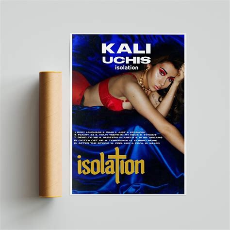 Kali Uchis Isolation Album Poster / Room Decor / Music Decor / Music ...