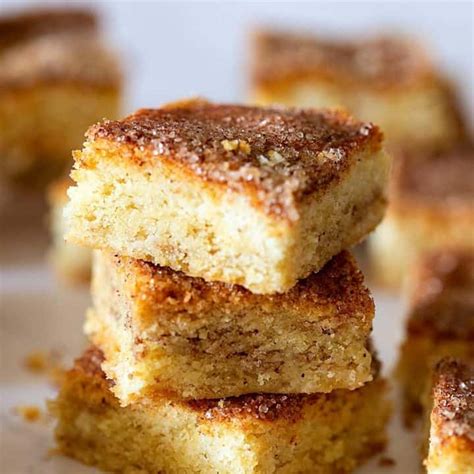 How to Make Easy Homemade Snickerdoodle Bars - Veena Azmanov