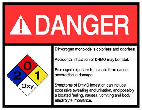 [Image - 348196] | Dihydrogen Monoxide Hoax | Know Your Meme