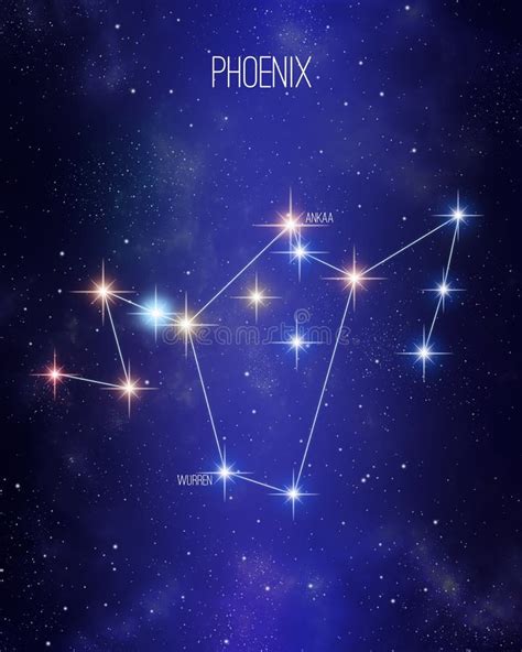 Phoenix Constellation Stock Illustrations – 71 Phoenix Constellation Stock Illustrations ...