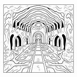 Tunnel Coloring Pages Printable For Free Download sketch template