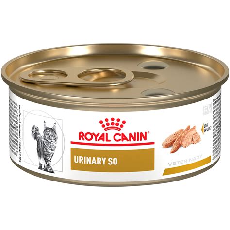 Royal Canin Veterinary Diet Urinary SO Loaf in Sauce Wet Cat Food, 5.8 oz., Case of 24 | Petco