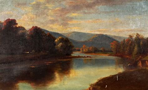 Sold Price: Boston Hudson River Valley School Painting - Invalid date EDT