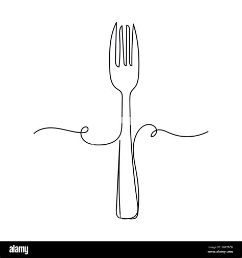 Fork tattoo Stock Vector Images - Alamy