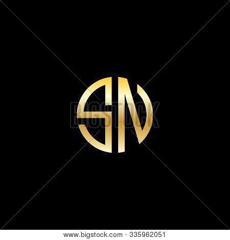 Letter Sn Logo Vector Vector & Photo (Free Trial) | Bigstock