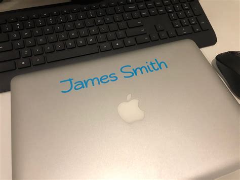 Laptop Name Labels Laptop Decals Tablet Name Labels Tablet - Etsy