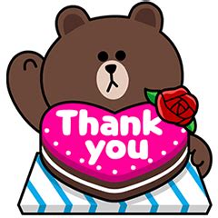 Thank You! LINE Characters - Official Stickers