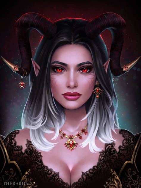 Dzjana (Commission) by Therarda on DeviantArt | Fantasy art women, Fantasy girl, Gothic fantasy art