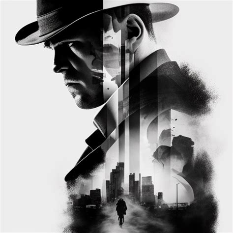 addison: A black and white detective noir film