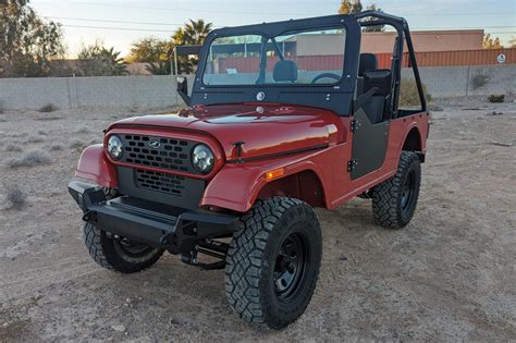 No Reserve: 2020 Mahindra Roxor for sale on BaT Auctions - sold for $27,500 on January 24, 2023 ...