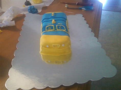 Brewster 3D Cake From Cuggington - CakeCentral.com