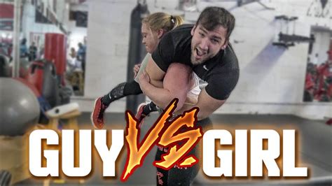 FEMALE BODYBUILDER VS GUY | PART 2 - YouTube