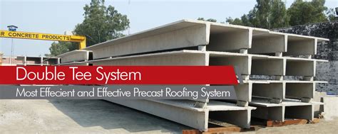 Precast Concrete Double Tee System | Banu Mukhtar