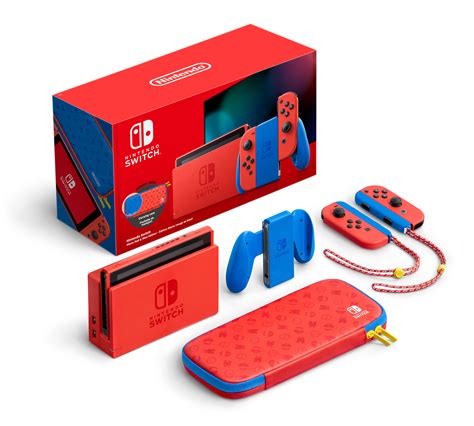 Un vistazo detallado a la caja de la nueva edición de Nintendo Switch roja y azul - Nintenderos