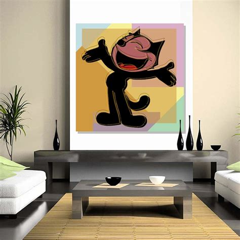 Felix the Cat Pop Art Print - Etsy