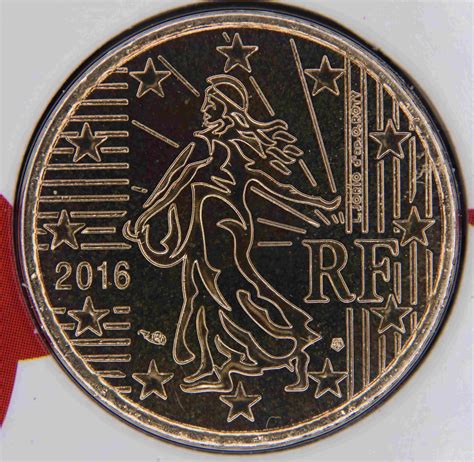 France 50 Cent Coin 2016 - euro-coins.tv - The Online Eurocoins Catalogue