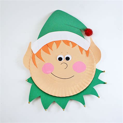 Paper Plate Elf | Fun Family Crafts