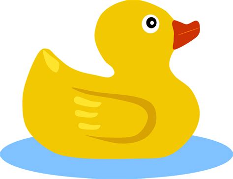 Download Duck, Swimming, Yellow. Royalty-Free Vector Graphic - Pixabay