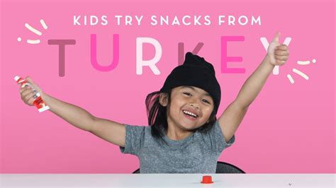 Kids Try Snacks from Turkey | Kids Try | HiHo Kids - YouTube